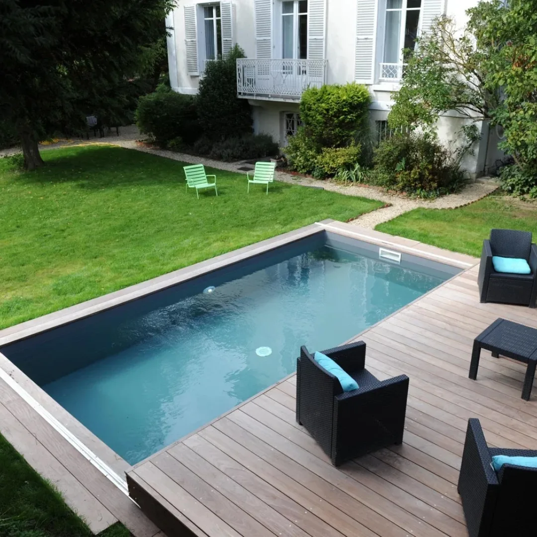 Раздвижная терраса для бассейна в Новочеркасске