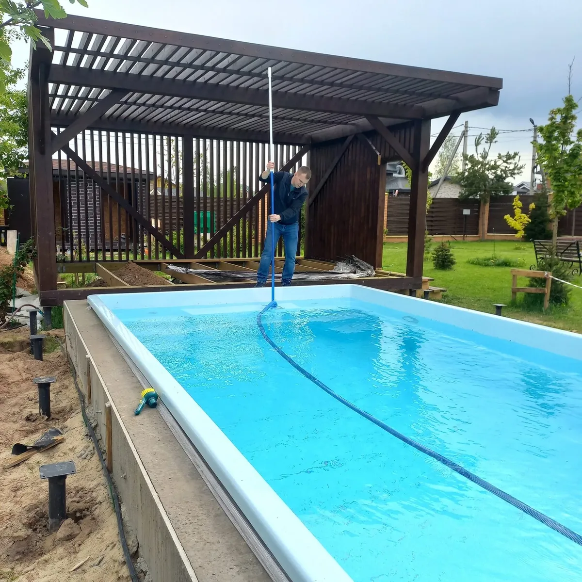 Копинговый бордюрный камень для бассейна Laguna в Новочеркасске