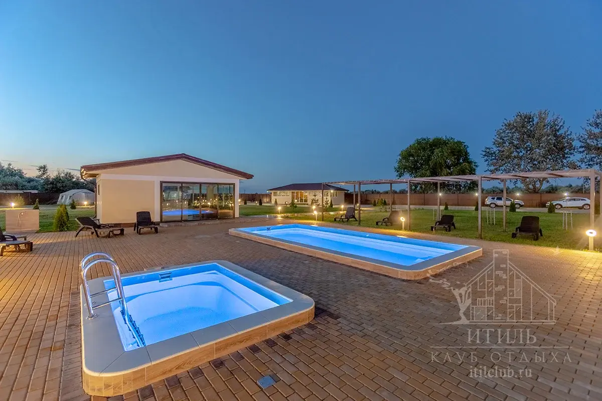 Композитная купель Laguna 3 — установка в Новочеркасске